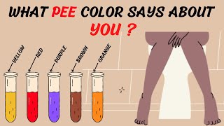 What Your URINE COLOR Says About You  Why the color of urine varies [upl. by Goodhen44]