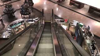 Westinghouse Escalators  Dillard’s Schindler Fashion Square Mall Scottsdale AZ [upl. by Lrem]