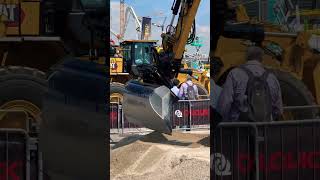 Excavator grading with OilQuck and Engcon [upl. by Kristos]