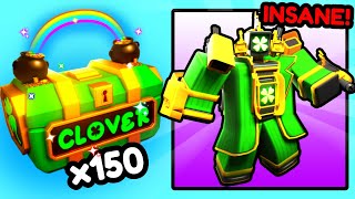 The TITAN CLOVER MAN is TOO GOOD Skibidi Tower Defense [upl. by Annig]