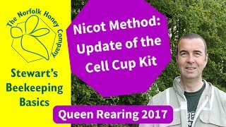 Nicot Update  Queen Rearing using the Nicot Cell Cup Kit [upl. by Gawlas990]