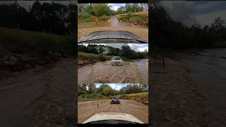 Freelander 2FL2LR2  Short Water Crossing With freelander2litelander 4x4 justkeepswimming [upl. by Atinhoj733]