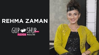 Rehma Zaman AKA Itrat From Mannat Murad  Exclusive Interview  Gup Shup with FUCHSIA [upl. by Parnell]