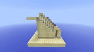 Minecraft Redstone Escalator [upl. by Neirual]