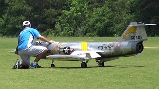 Giant Rc F104 Starfighter [upl. by Strohben]