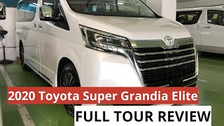 2020 Toyota Hiace SUPER GRANDIA ELITE  FULL TOUR REVIEW [upl. by Ennairek]