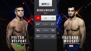 Vitor Belfort vs Gegard Mousasi Full Fight Full HD [upl. by Gage616]