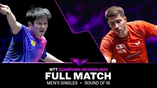 FULL MATCH  Fan Zhendong vs Patrick Franziska  MS R16  WTTIncheon 2024 [upl. by Elaweda]