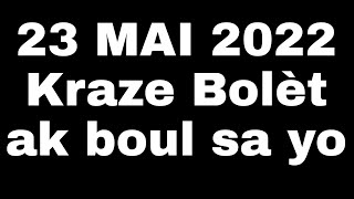 Boul kraze bank jodi lundi 23 mai 2022 an al fè 3 lo kraze bank lan [upl. by Enelhtak]