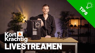 Alles over de basis van livestreamen Kort amp Krachtig  Kamera Express [upl. by Ilyak]