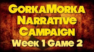 Desert Squigs vs Gobsmashas  Week 1 Game 2  Gorkamorka Narrative Campaign [upl. by Arihsay813]