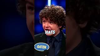 Gaten Matarazzo Reminds Steve Harvey That He Is Bald  Celebrity family Feud shorts [upl. by Tcideneb932]