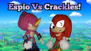 Sonic Plush Espio VS Crackles 💜💥❤ [upl. by February977]