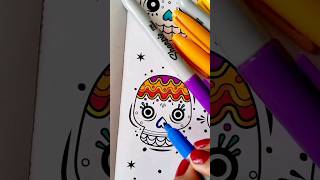 Del libro Coloreanding México sharpie coloreanding colorear [upl. by Lidah]