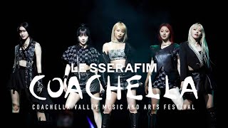 LE SSERAFIM  EASY Coachella 2024 W2 [upl. by Ochs]