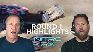 Nitro Rallycross Round 1 Highlights  Utah Motorsports Campus [upl. by Ogilvy]