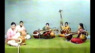 Doordarshan TV Concert 1986  Rajeswari amp Sreevidhya Padmanabhan [upl. by Anihs]