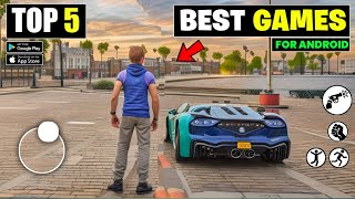 Top 5 Best Android Games Of 2024  High Graphics [upl. by Pilloff]