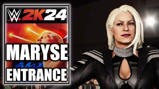 WWE 2K24 Maryse Entrance Cinematic [upl. by Rettuc634]