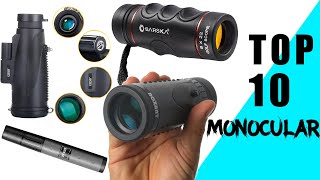 10 Monocular Review in 2022  Best Monocular You Can Get On The Market [upl. by Chaudoin516]