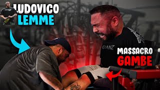 ALLENAMENTO GAMBE ANTI FENICOTTERI CON LUDOVICO LEMME [upl. by Pachton]