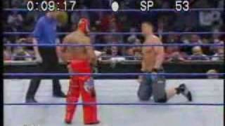 John Cena vs Rey Mysterio Battle Rap [upl. by Ayerhs133]