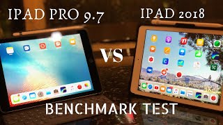 IPAD 2018 6th gen vs IPAD PRO 97 benchmark test [upl. by Aliekat837]