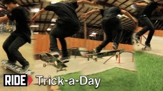 HowTo Skateboarding Backside 360 Ollies with SOTY David Gonzalez [upl. by Alvis]