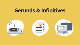 Gerunds amp Infinitives – English Grammar Lessons [upl. by Pronty]