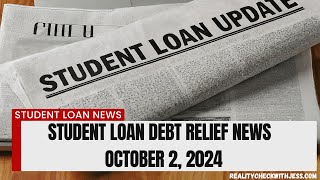 Court Date This Month  Student Loan Debt Relief Update  October 2 2024 [upl. by Iey785]