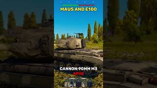 Weak spots of the Maus in War Thunder [upl. by Helenka]