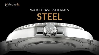 Watch Case Materials  Which is Best  Ep 1  STEEL [upl. by Ennailuj949]