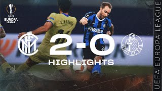 INTER 20 GETAFE  HIGHLIGHTS  201920 UEFA Europa League Round of 16 🏆⚫🔵 [upl. by Ades305]