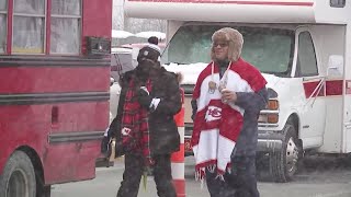 Some Chiefs fans who suffered frostbite at bitter cold playoff game need amputations [upl. by Aidnama]