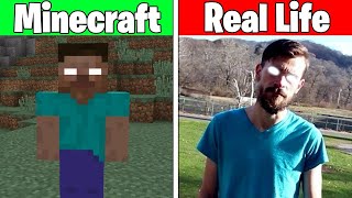 Realistic Minecraft  Real Life vs Minecraft  Realistic Slime Water Lava 748 [upl. by Femi778]