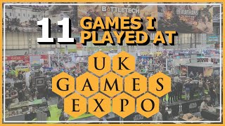 11 Games I Played At UK Games Expo 2024 [upl. by Lugo]