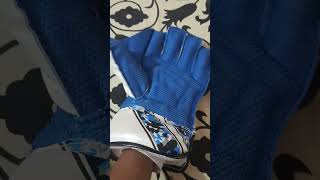 My new wicket keeping gloves p 1 [upl. by Ynnod]