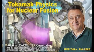 ITER Talks 6 Tokamak Physics for Nuclear Fusion [upl. by Benge653]