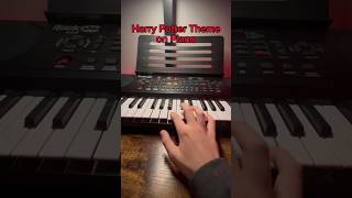 Harry Potter Theme Hedwigs Theme on Piano piano hedwigstheme harrypotter keyboard easy fyp [upl. by Senhauser]