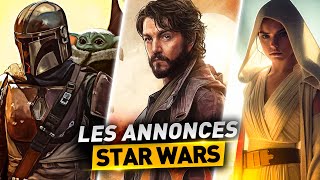 TOUTES LES ANNONCES STAR WARS  The Mandalorian amp Grogu Andor Saison 2 Skeleton Crew [upl. by Mlohsihc981]