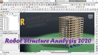 01 Robot Structural Analysis Professional Course  Introduction [upl. by Nallid]