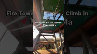 Ready for a unique Minnesota adventure Climb one or all of these fire towers in MN [upl. by Aramal193]