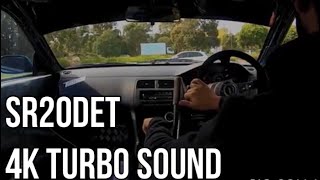 Giveaway S14 Silvia RAW SR20DET Turbo 4K sound [upl. by Ekyt650]