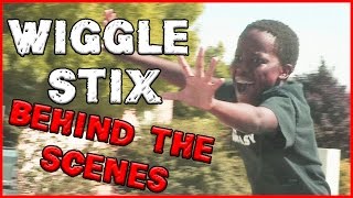 TRENT CHALLENGES ME TO A FIGHT l Wiggle Stix Behind the Scenes [upl. by Artkele]