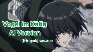 AMusicI  Vogel im Käfig  Ai version AOT Hiroyuki Sawano [upl. by Yt]