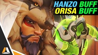 NOUVEAU PATCH  HANZO amp ORISA BUFFÉS  ► OVERWATCH FR [upl. by Dodi65]