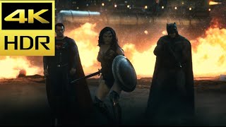 Wonder Woman Introduction Scene  Batman V Superman Ultimate Edition 2016 Movie Clip 4K HDR [upl. by Cooe]