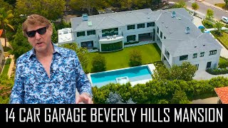 40MILLION BEVERLY HILLS MANSION WITH A 14 CAR GARAGE [upl. by Lovell]