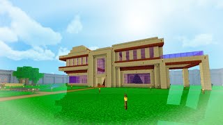 Como Hacer la CASA De Vegetta777 Que tiene en Karmaland 4 100 IGUAL POCKET EDITIONJAVA EDITION [upl. by Valerio216]