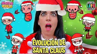 Evolución de SANTA CLAUS en AVATAR WORLD vs TOCA LIFE [upl. by Afnin]